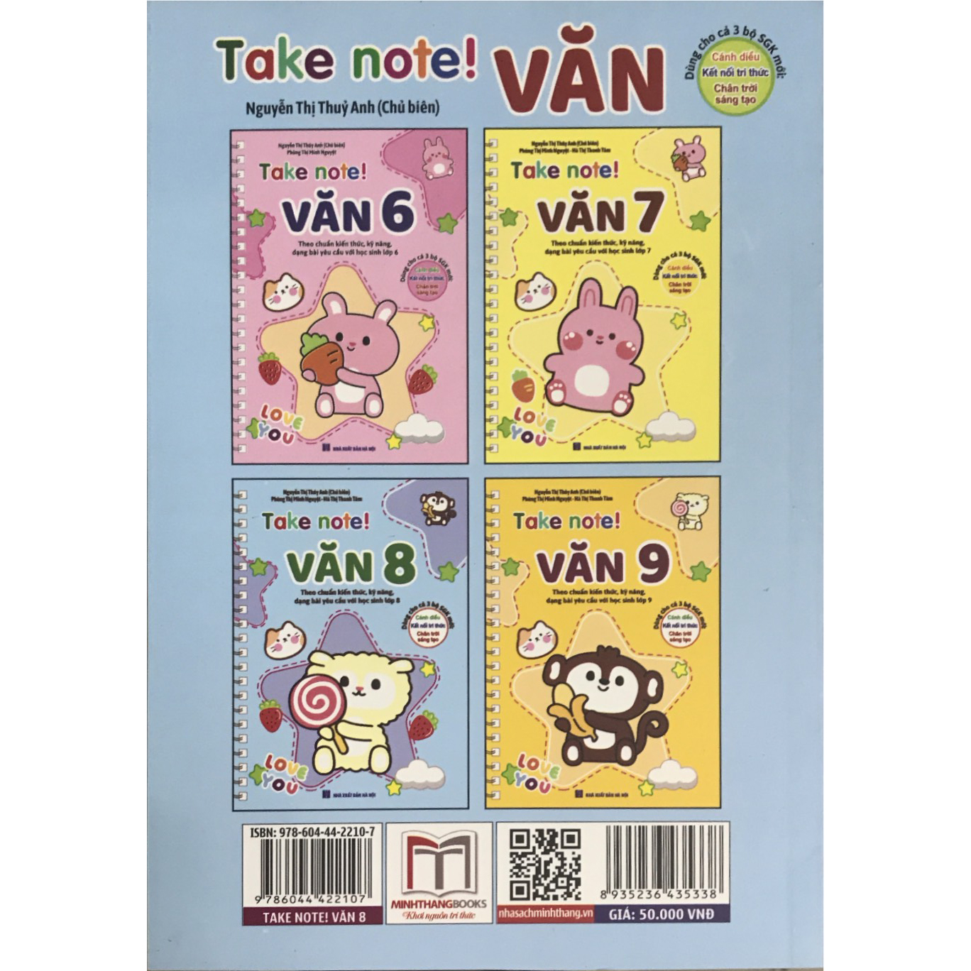 TAKE NOTE ! Văn 8 (Không lò xo) (Dùng cho 3 bộ SGK mới )