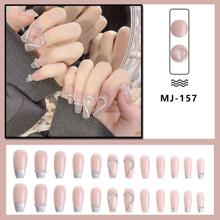 Bộ 24 móng tay giả cap cấp MJ-157