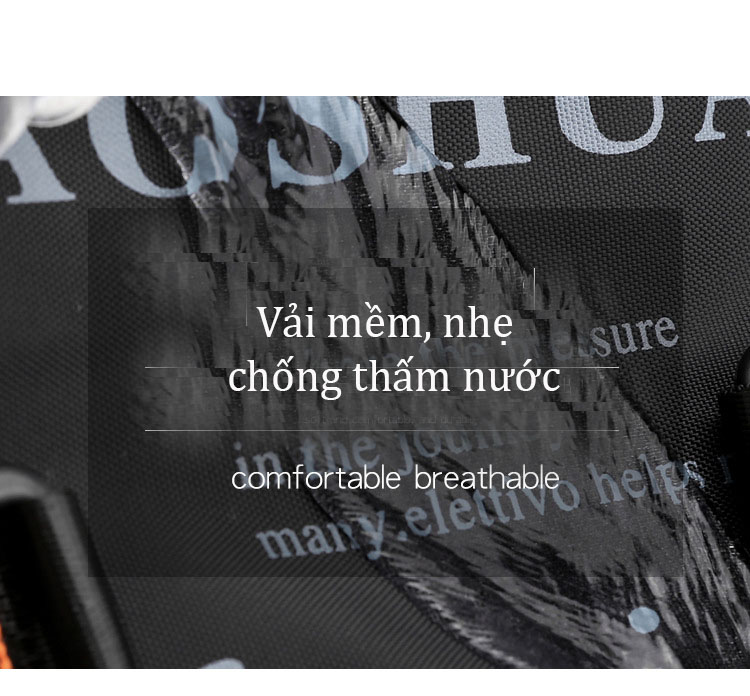 Túi đeo ngực,đeo chéo, đeo hông thời trang thể thao nam vải Oxford chống thấm nước - HAOSHUAI 3965