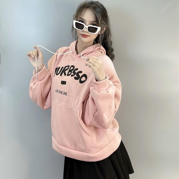 ÁO HOODIE - ÁO KHOÁC NỈ NGOẠI Form Dơi Tay Phồng Purbsso