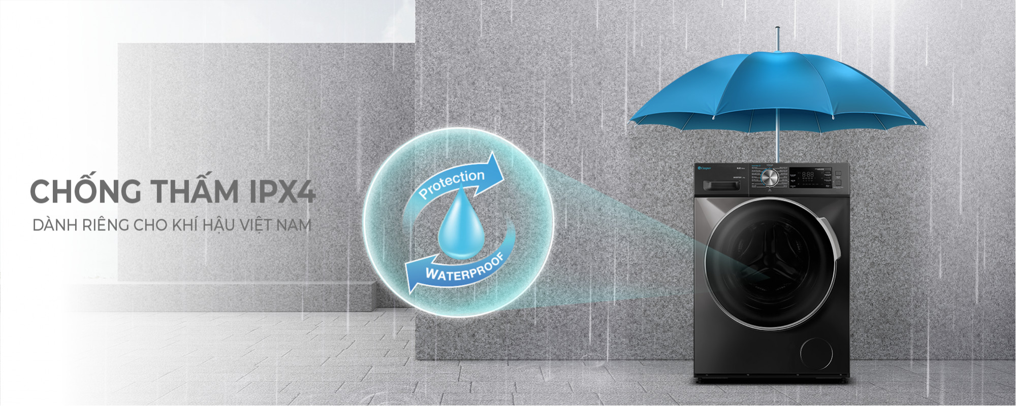 MÁY GIẶT CỬA TRƯỚC 8.5KG CASPER MG WF85I140BGB- HÀNG CHÍNH HÃNG