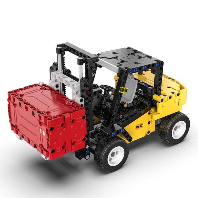 Đồ Chơi Lắp Ráp Xe Nâng Kỹ Thuật Forklift - CaDA C65002W