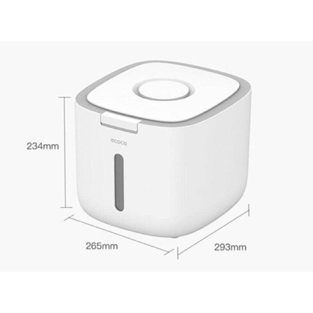 Thùng đựng gạo,đựng các loại hạt khô ECOCO CAO CẤP 5kg và 10kg chống ẩm, kháng khuẩn