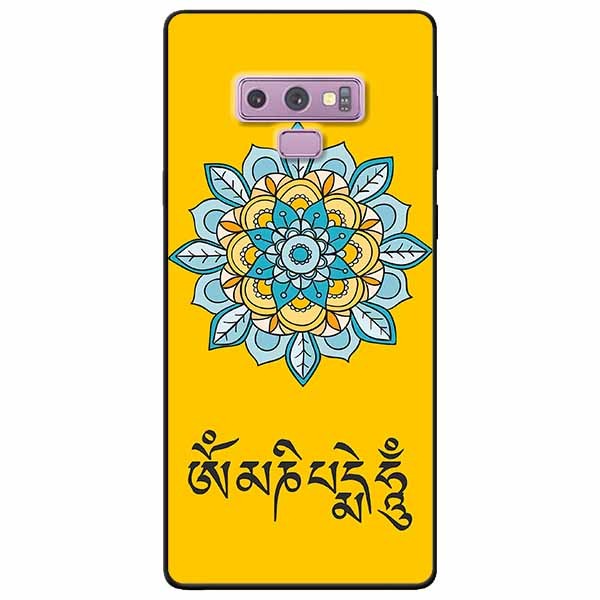 Ốp lưng in cho Samsung Note 9 Mẫu Om Mani Padme Hum