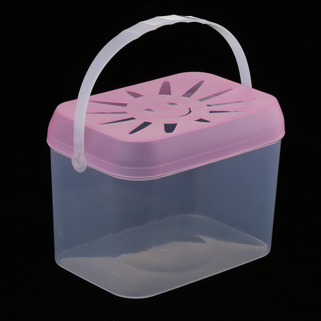 Novelty Reptile Insect Carry Box Plastic Turtle Breeding Case