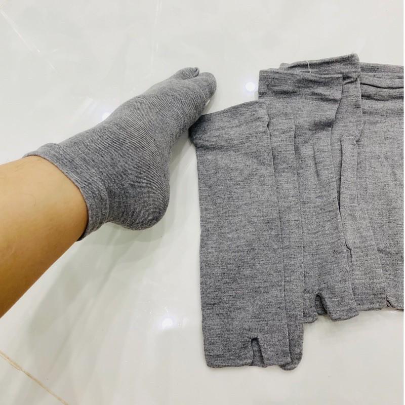 Vớ Xỏ Ngón Tất Ngắn Nữ Cotton Chống Nắng