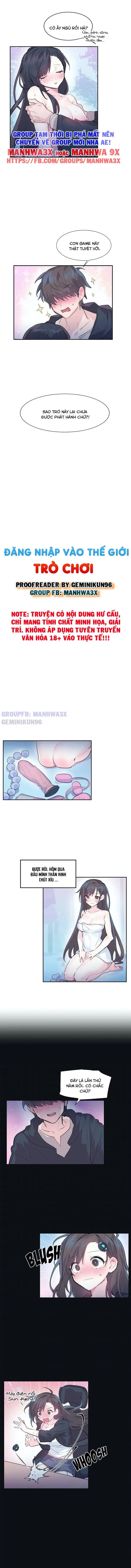 đăng nhập vào thế giới trò chơi chapter 3 4