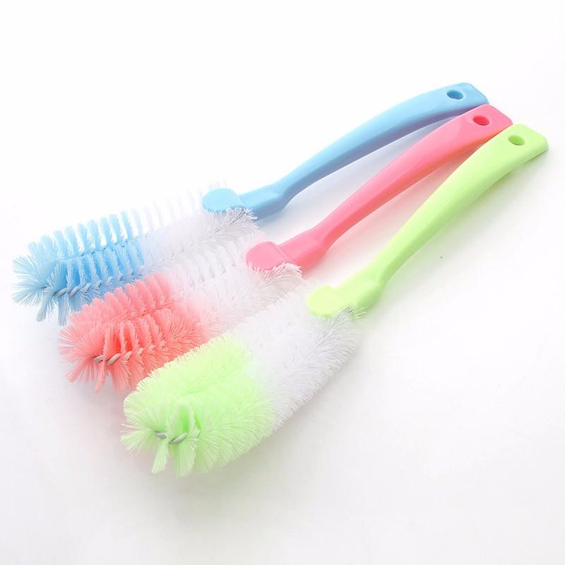 1pc Long-handled Cup Brush Glass Cup Cleaning Brush Kitchen Brush Glass Cleaner