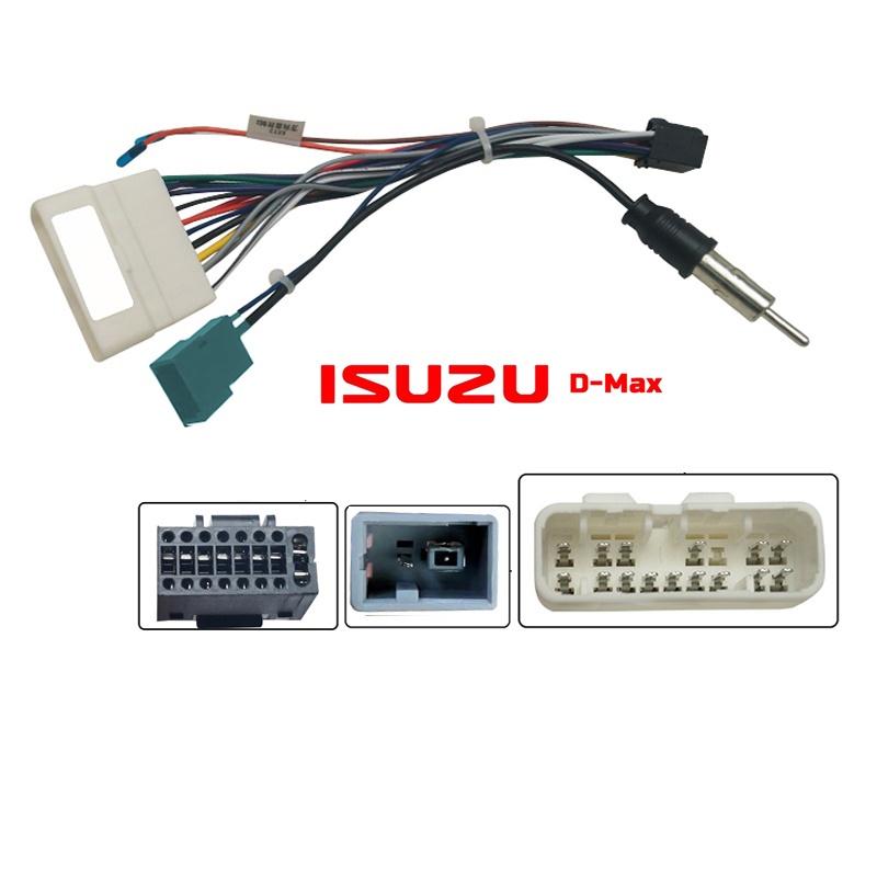 Dây cáp ổ cắm máy nghe nhạc trên xe hơi Isuzu D-Max