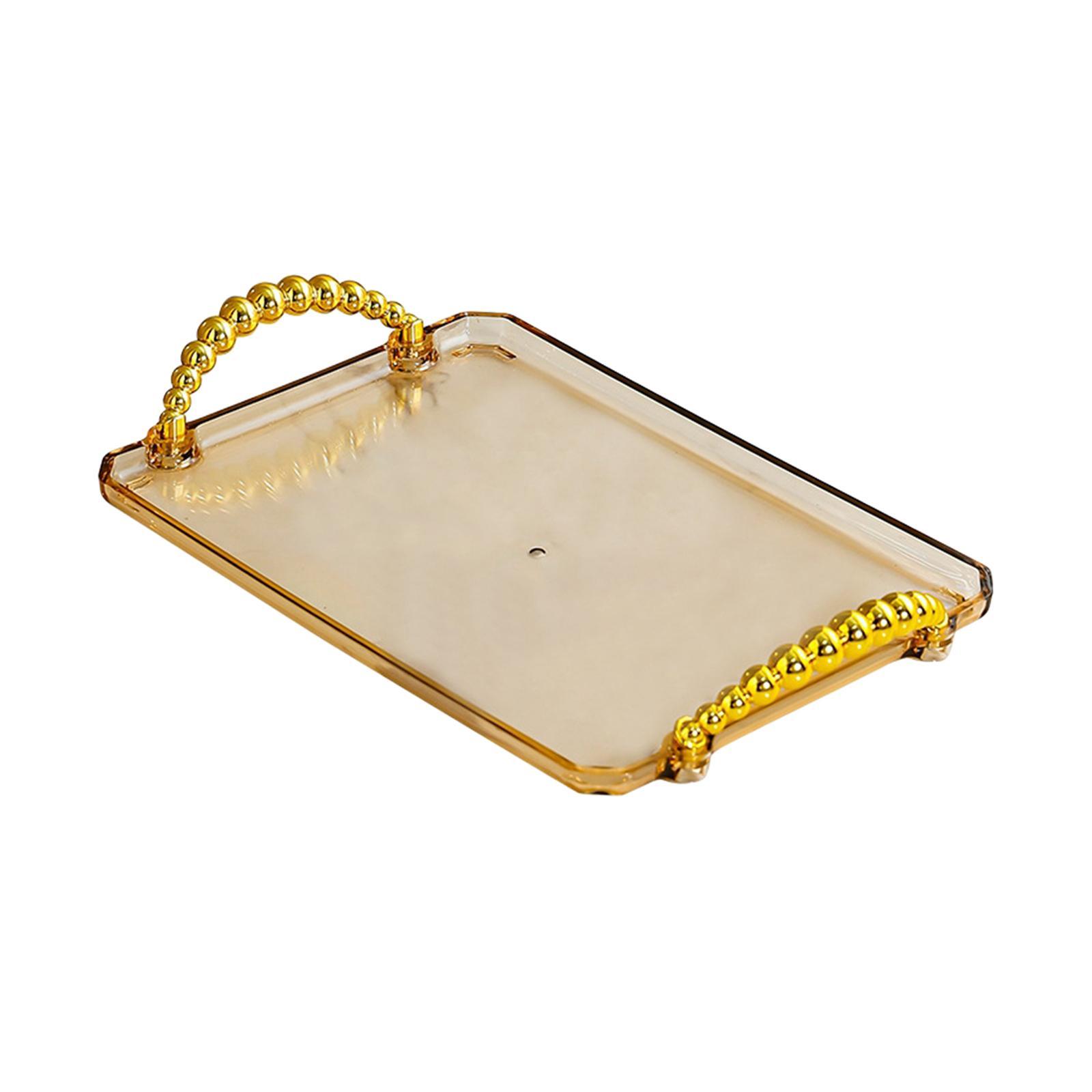 Nordic Serving Tray, Storage Organizer, Multifunction Dessert Tray Food Snack Tray for Home Kitchen