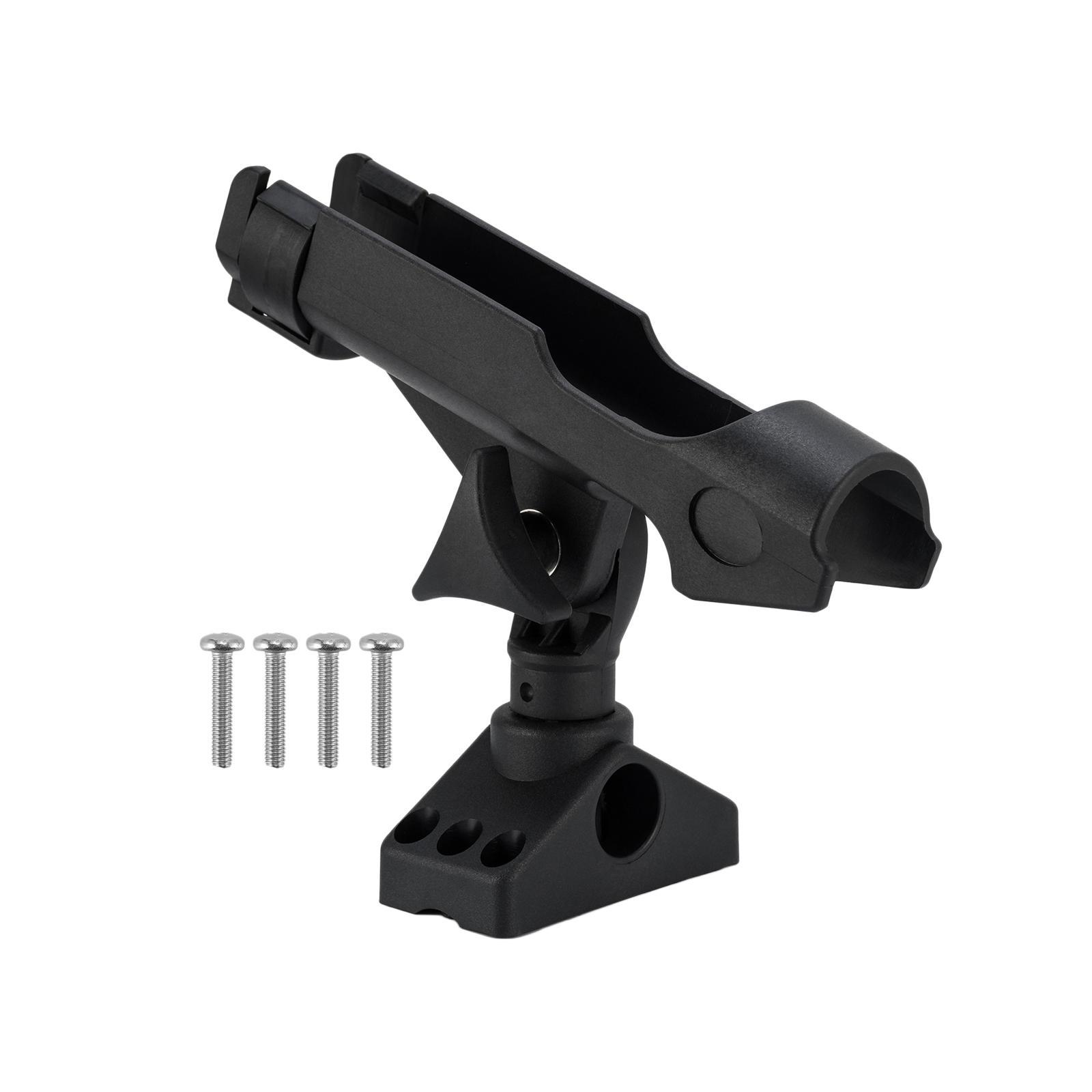 Fishing Rod Holders Fishing Rod Racks Deck Mount Fishing Rod Mounting Bracket Fishing Pole Holder Adjustable for Marine Fishing Boat Truck