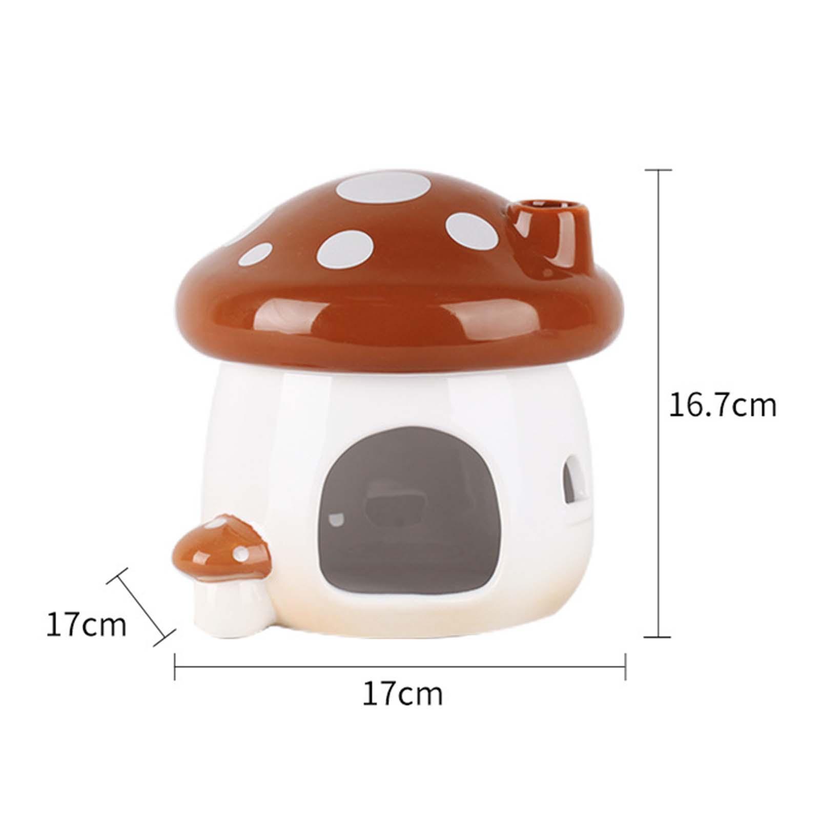 Hamster Houses Hamster Hideouts Ceramic Indoor Outdoor Small Animal Hamster Habitat Hideout Pet Sleeping Nest for Mice Lemmings Critter Rats