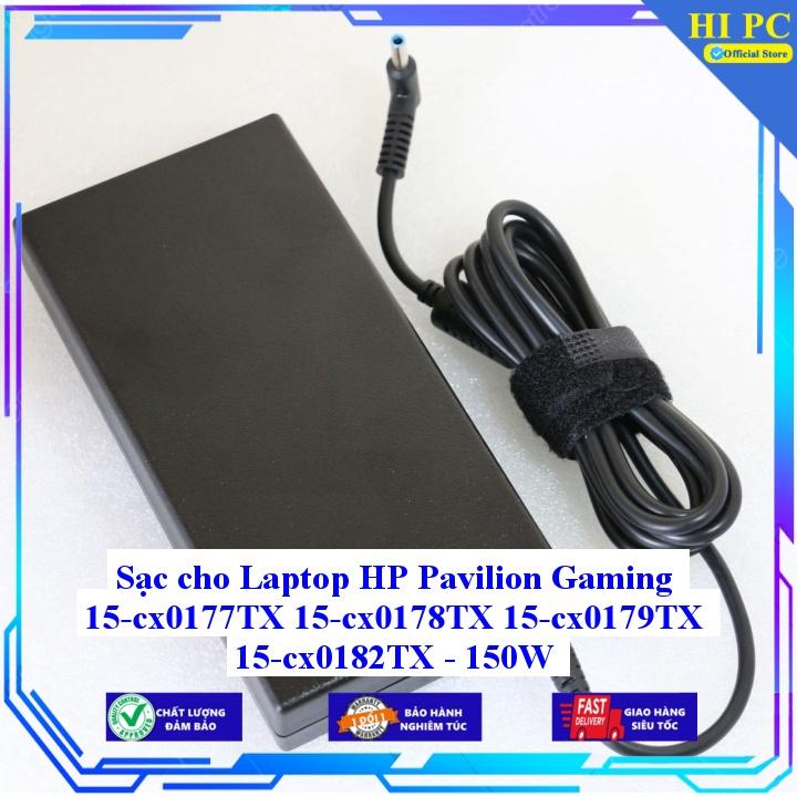Sạc cho Laptop HP Pavilion Gaming 15-cx0177TX 15-cx0178TX 15-cx0179TX 15-cx0182TX - 150W - Kèm Dây nguồn - Hàng Nhập Khẩu