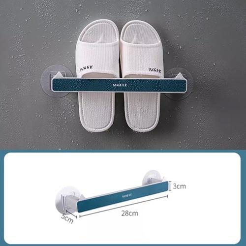 Giá treo dép dán tường 28cm siêu chắc thương hiệu Simple Giá treo khăn Giá treo vung nồi dán tường tiện lợi