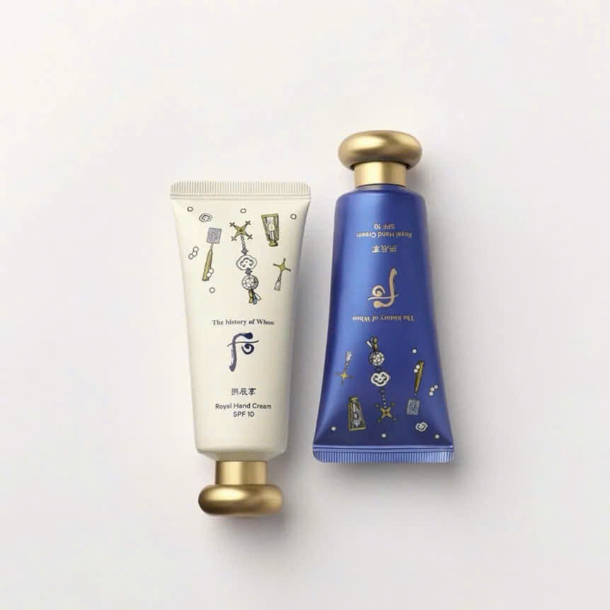 Set Kem dưỡng da tay Whoo Royal Hand Cream SPF10