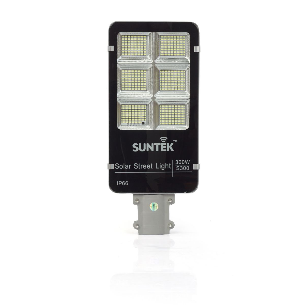 Đèn Đường Năng Lượng Mặt Trời SUNTEK LED Solar Street Light S300 300W - Chiếu sáng liên tục 16 giờ | Tuổi thọ 6-7 năm | Chống Nước/Bụi/Sét | Tự động Bật/Tắt | Điều khiển Từ xa - Hàng Chính Hãng - Bảo hành 2 năm 1 đổi 1