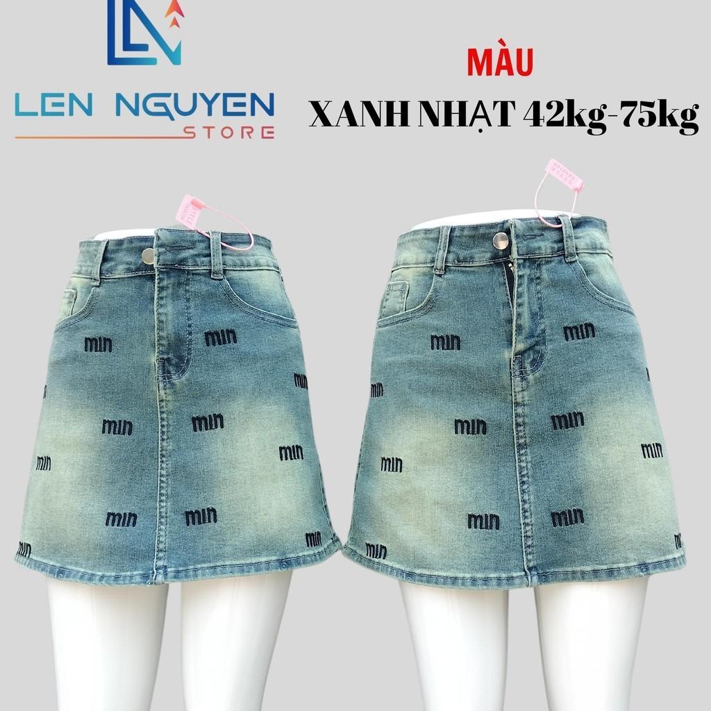 QV2_Quần jean nữ, quần váy, lưng cao, quần bò nữ dáng ôm, quần rin nữ có big size, cho 42kg đến 75kg