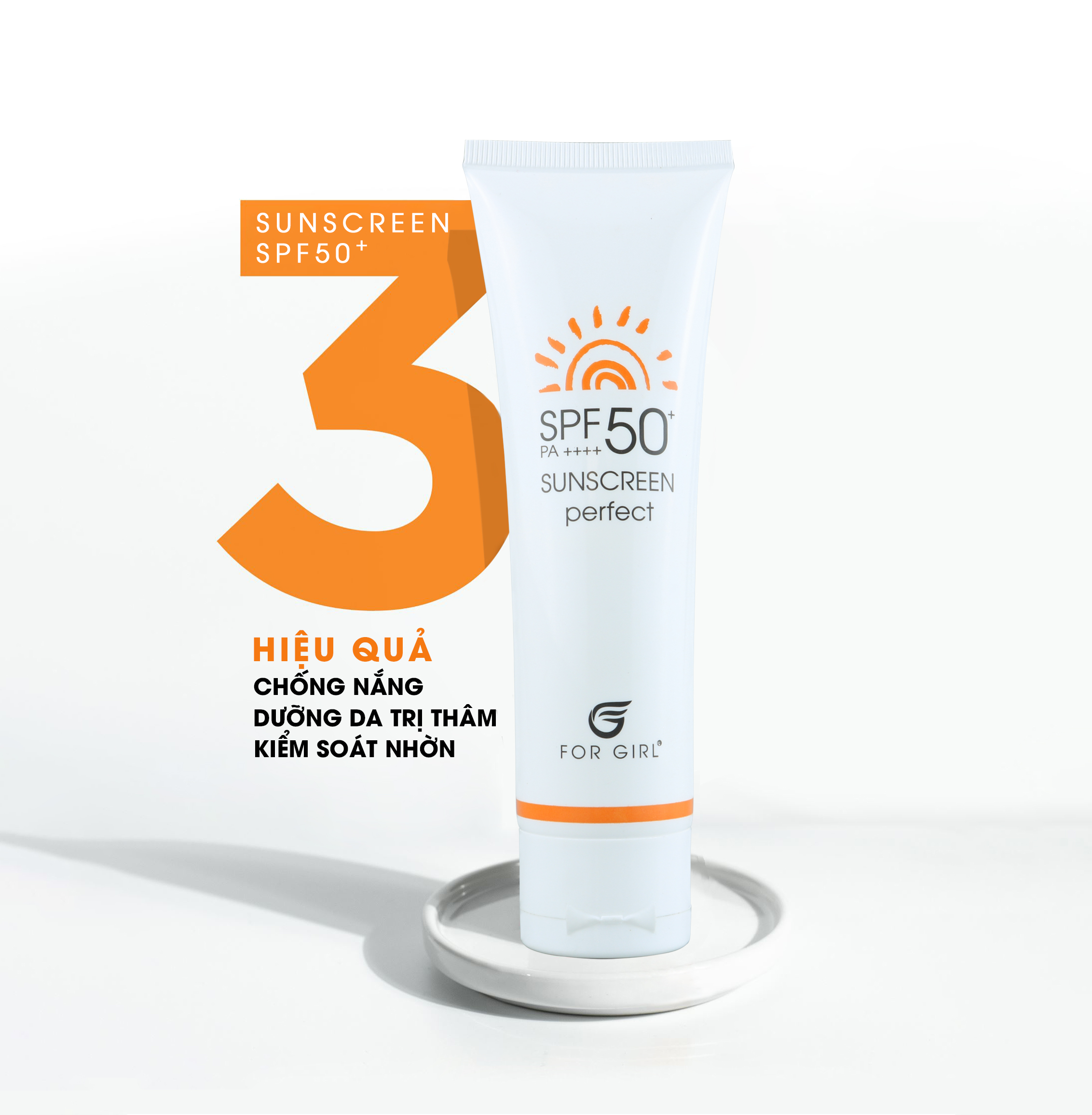 Sunscreen Perfect For Girl kem chống nắng vật lý