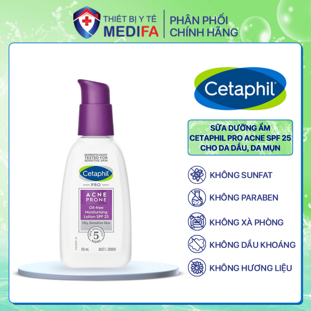 Sữa rửa mặt cho da mụn Cetaphil Pro Acne Prone Oil Control 236ml, chuyên dụng cho da dầu giúp kiểm soát dầu và ngừa mụn