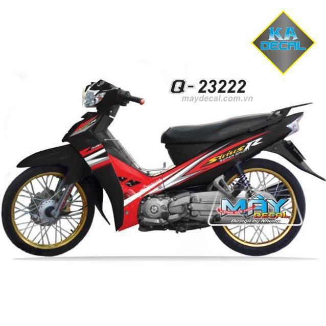 Tem rời sirius R đỏ đen