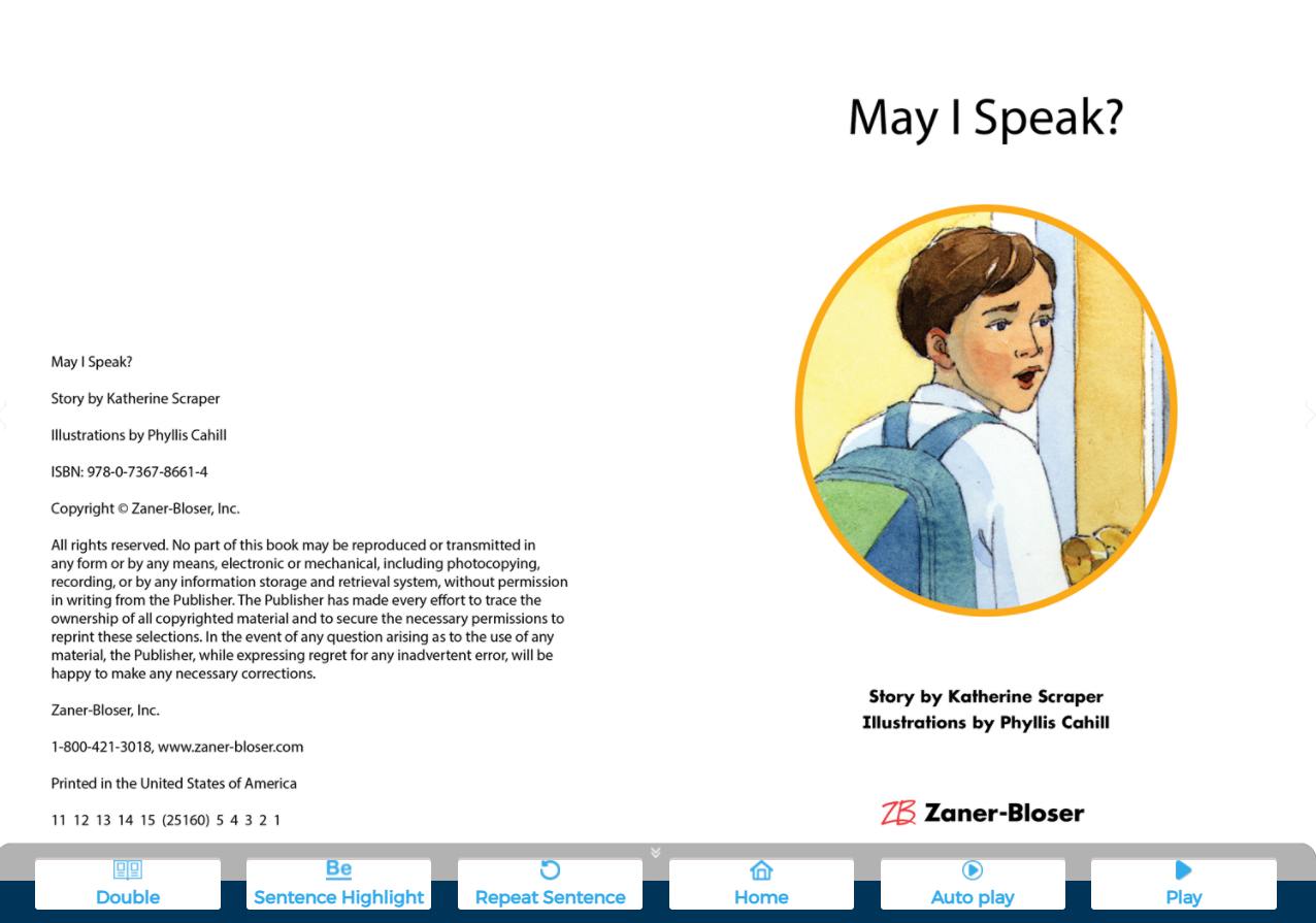 [E-BOOK] i-Learn Smart World 9 Truyện đọc - May I Speak?