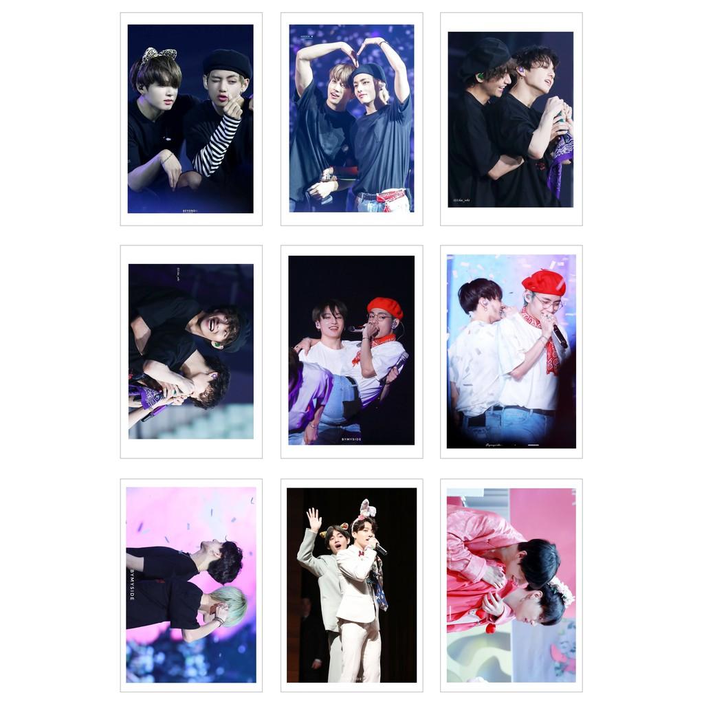 Lomo Card Ảnh VKOOK ( V &amp; Jungkook moments) 45 ảnh