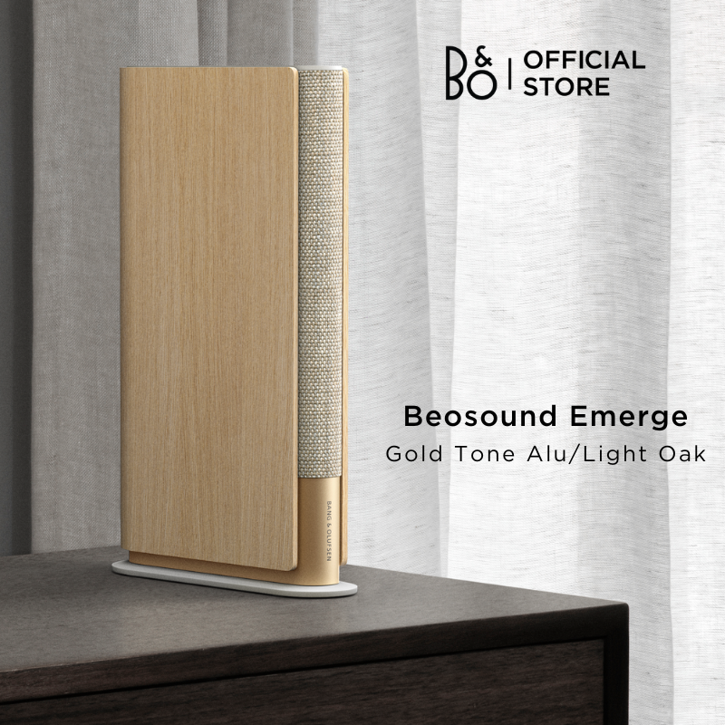 Beosound Emerge - Loa nội thất B&amp;O không dây kết nối Wi-Fi - Hàng chính hãng