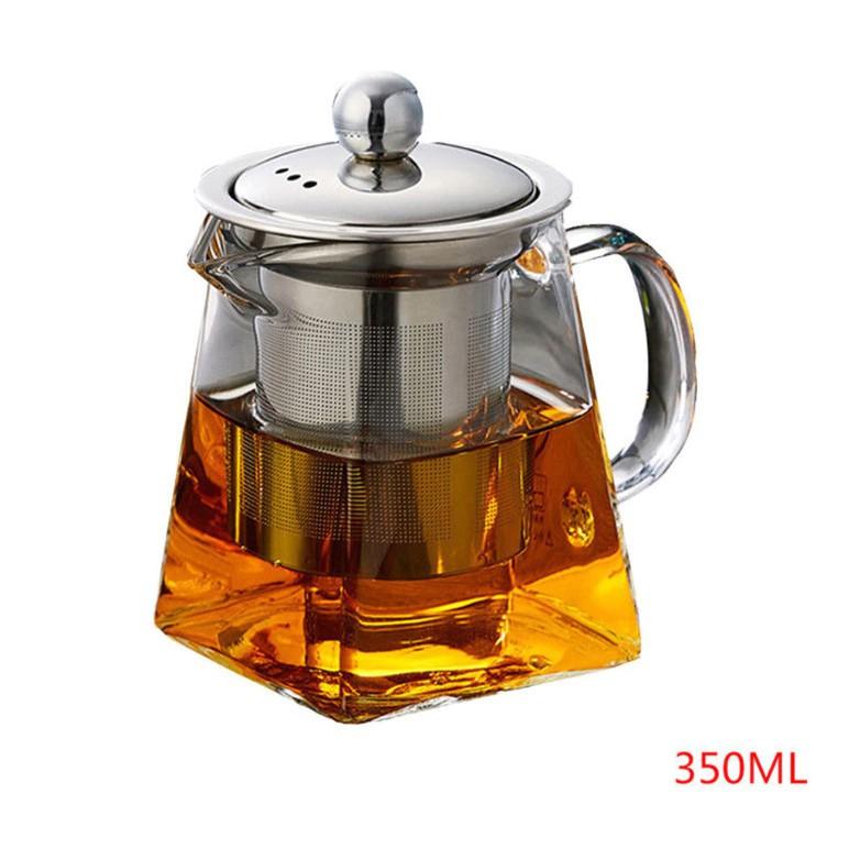 Ấm pha trà, cà phê thuỷ tinh EuroTea Glass 350ml