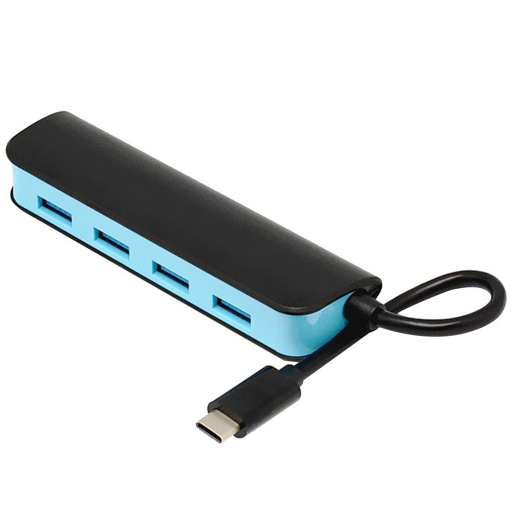 Hub Aluminum  Adapter  Dock Station -Through Charging