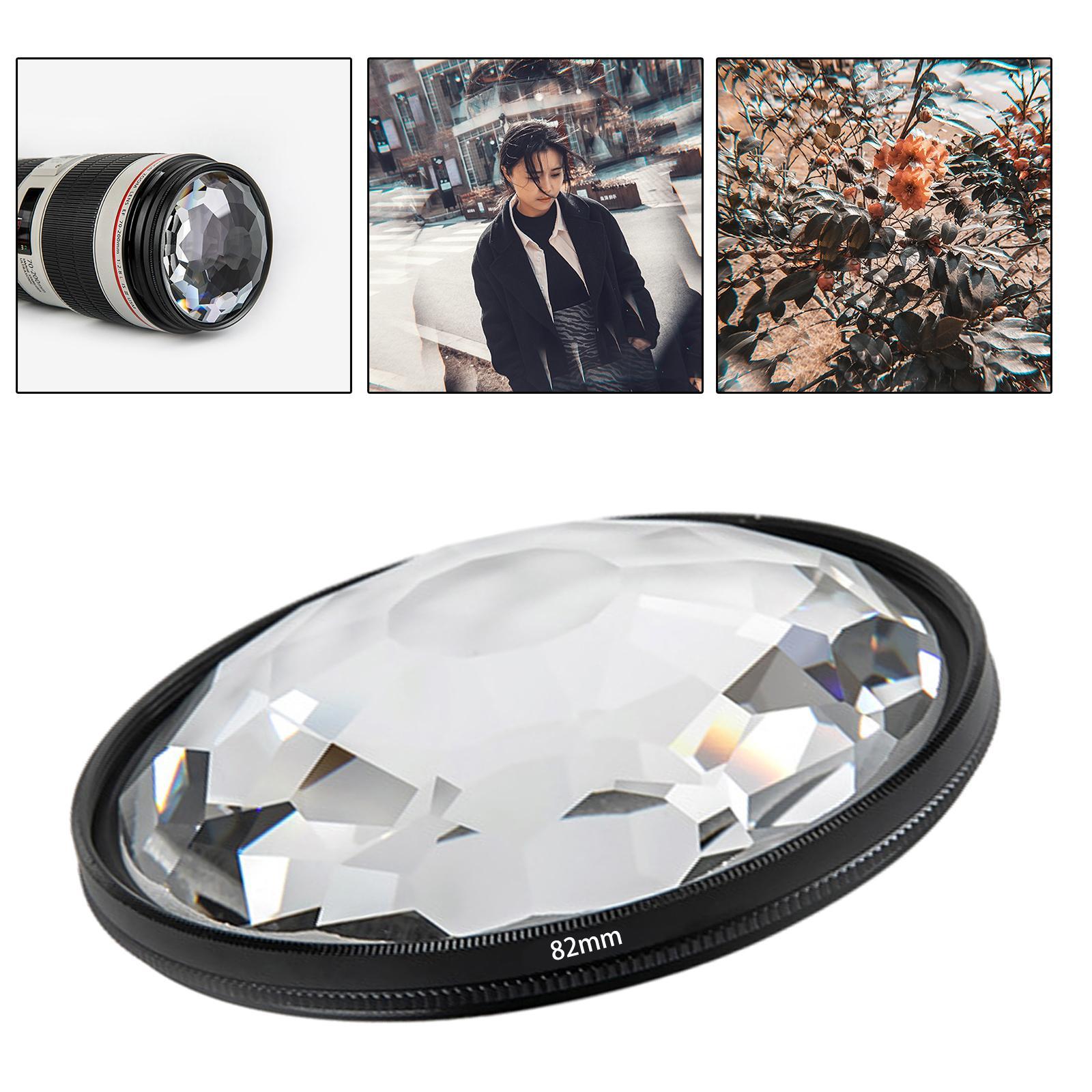 1Pc  Streak Filter Optical Glass for DSLR Video 82mm Blue Streak