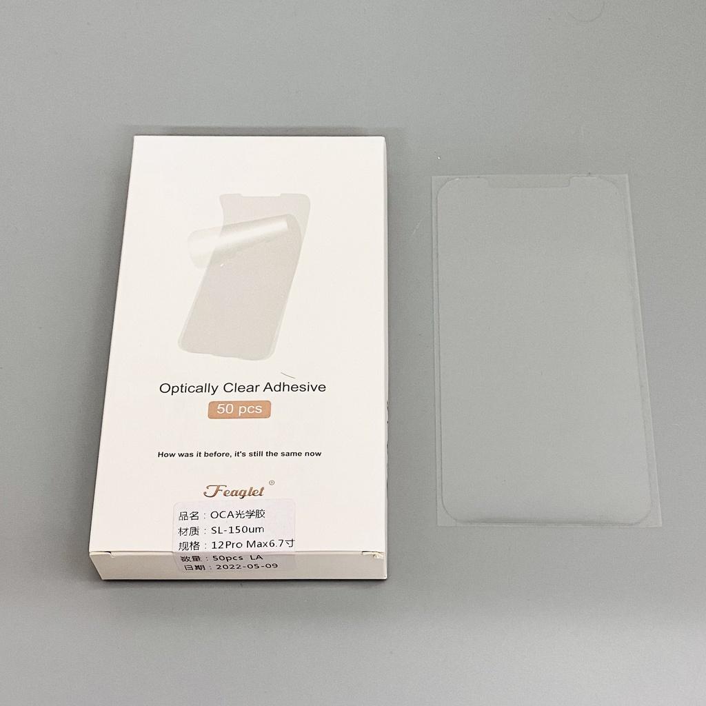 Keo Oca ép kính, ép cảm ứng dành cho iPhone 12 Pro Max zin đại bàng 150u (hộp 50c)