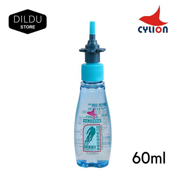 Dầu Tra Xích, Sên, Líp Xe Đạp Thể Thao Cao Cấp - Có Đầu Tra Chống Rò Rỉ - 60ml