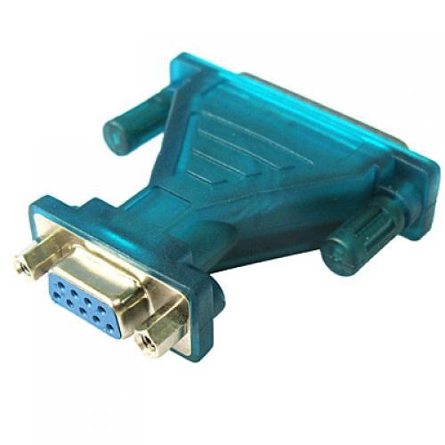 USB 2.0 to Serial DB 9 Pin RS232 25 Parallel Adapter Connector Win 7