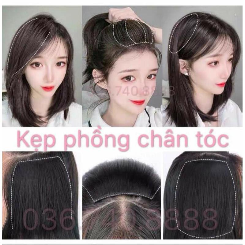 Sét phồng chân tóc giả