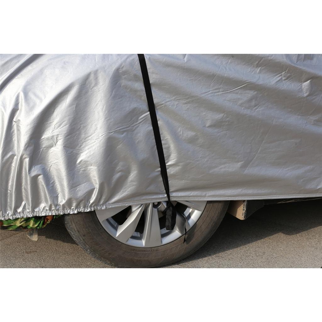 Bạt che phủ xe ô tô 5 chỗ Hyundai Accent chống nắng mưa, bạt trùm xe ô tô vải dù 3 lớp chống nóng không thấm nước
