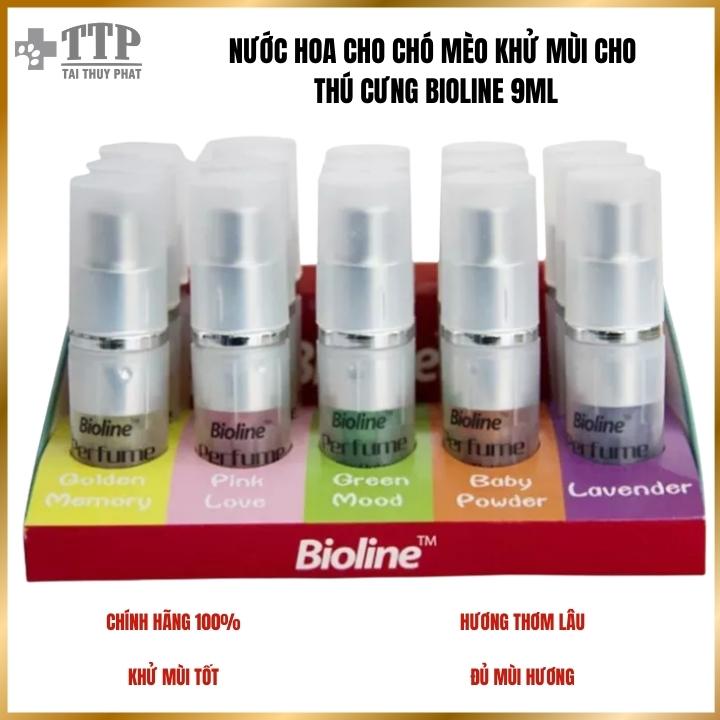 Nước hoa cho chó mèo, khử mùi cho thú cưng Biolne 9ML - Pet Tài Thủy Phát -T038