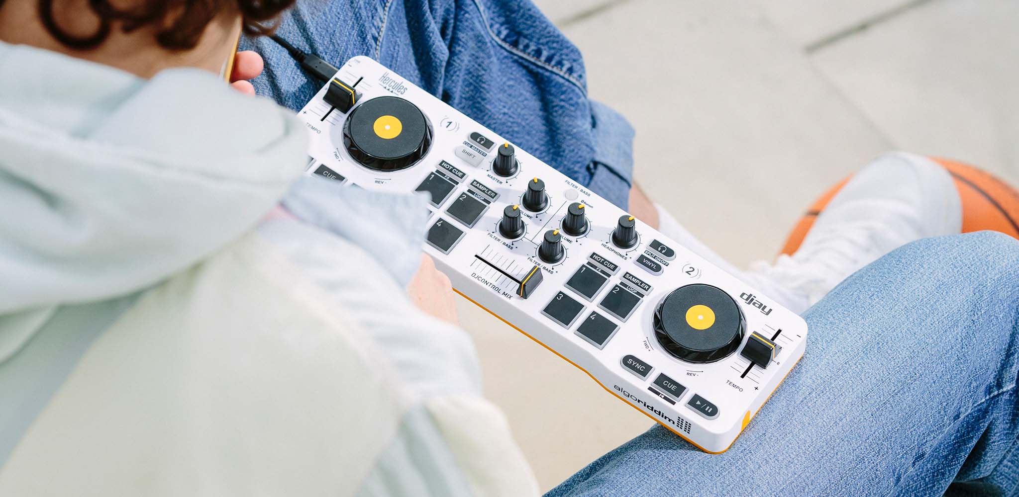 DJControl Mix bộ điều khiển DJ Hercules - HÀNG CHÍNH HÃNG