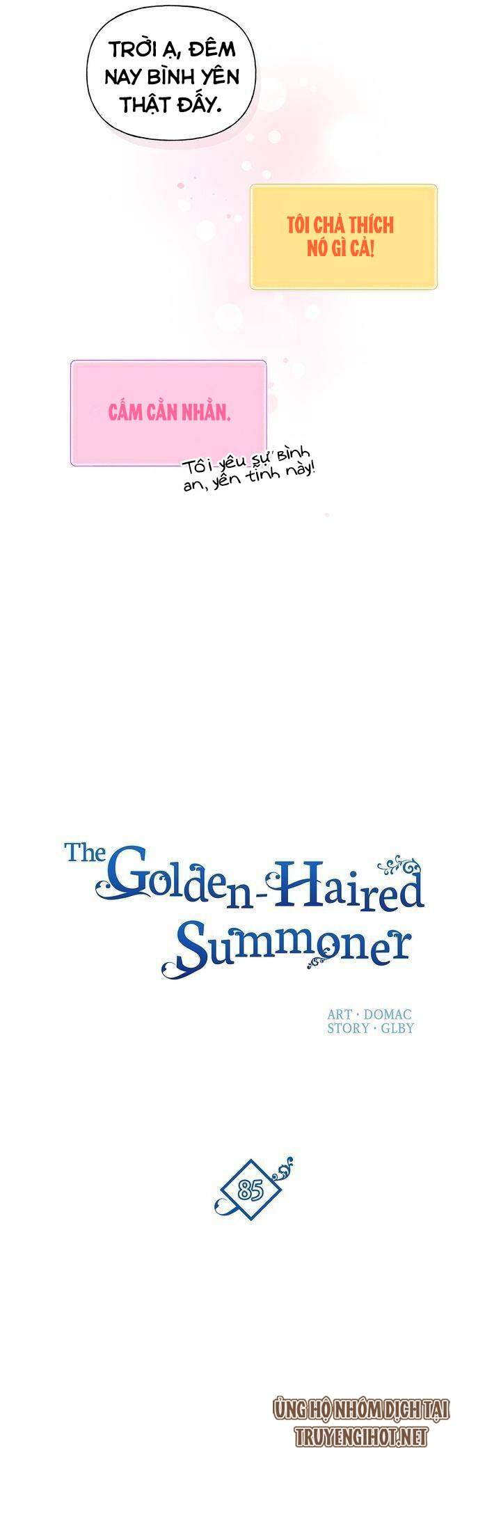 triệu hồi sư với mái tóc màu hoàng kim chapter 85 14