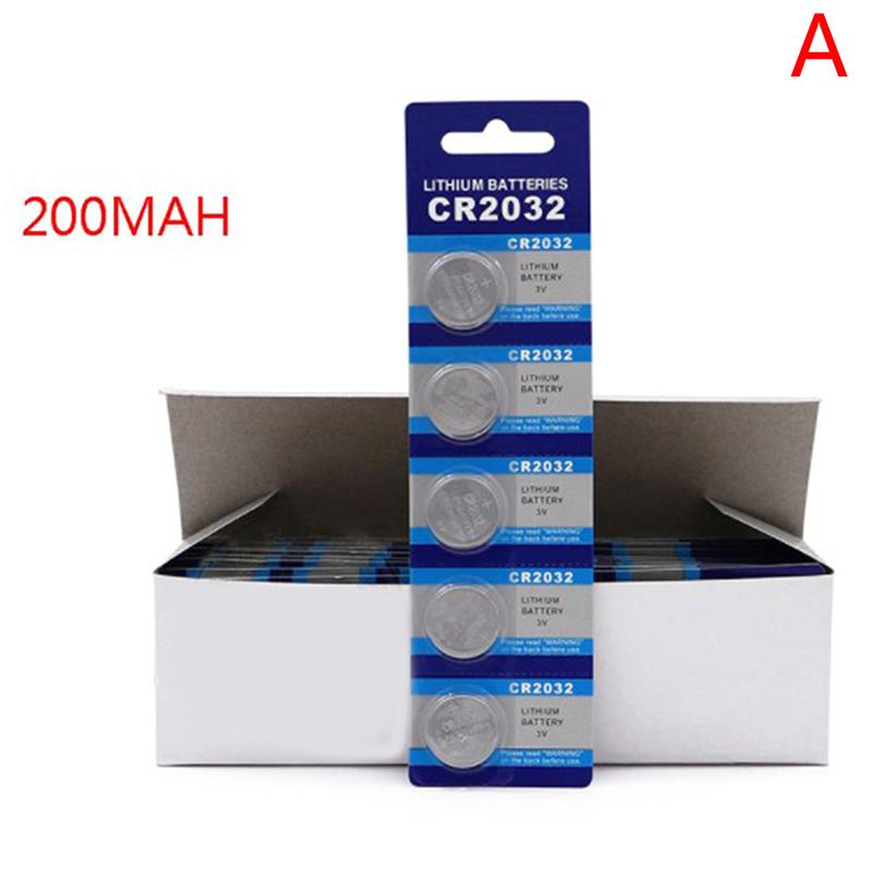 5 cái/lốc cr2032 Thương Hiệu Mới Tế Bào Nút Pin 3V Đồng Xu Lithium Đồ Chơi Máy Tính cr2032 Pin Nút màu sắc: MỘT