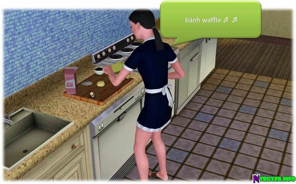 truyện sims - bí mật màu xanh chapter 1 8