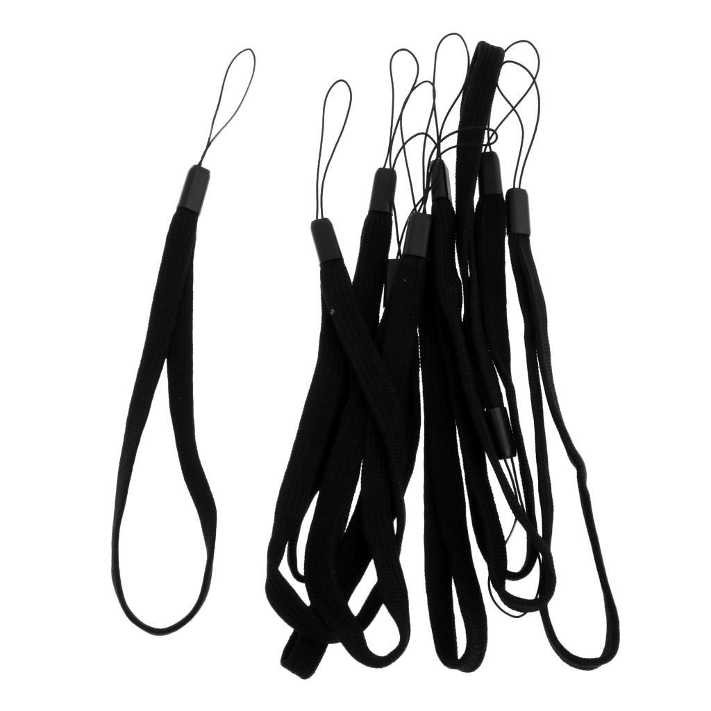 10pcs Multipurpose Flashlight Lanyard Wrist Strap Belt Cord Paracord Torch Camera String 19cm