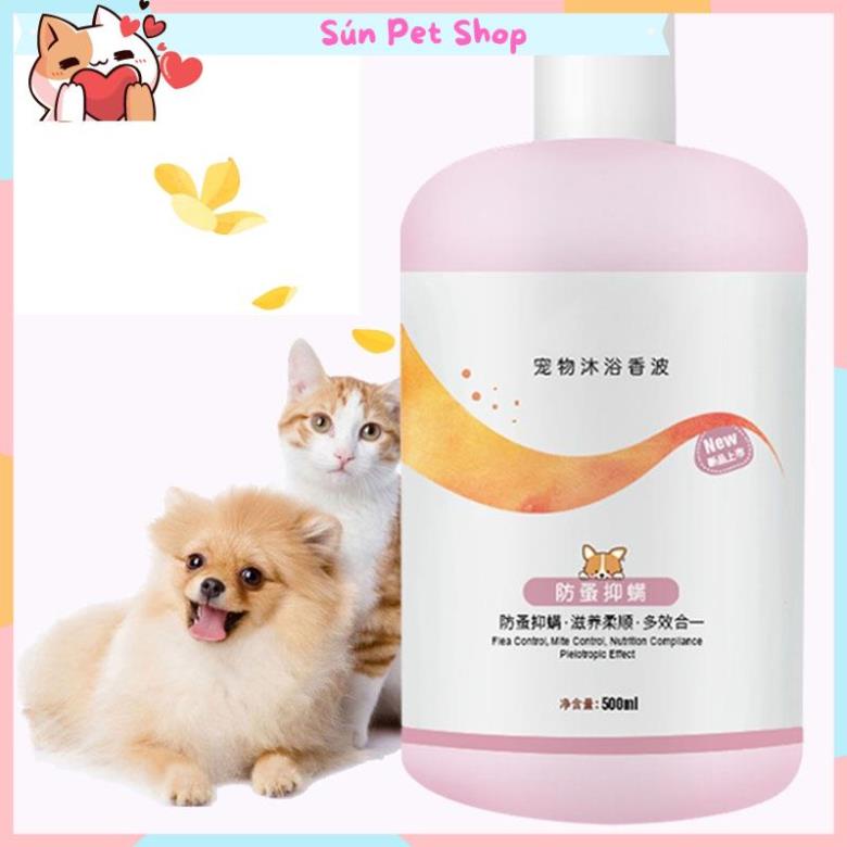 Sữa tắm cho chó mèo Borammy 500ml