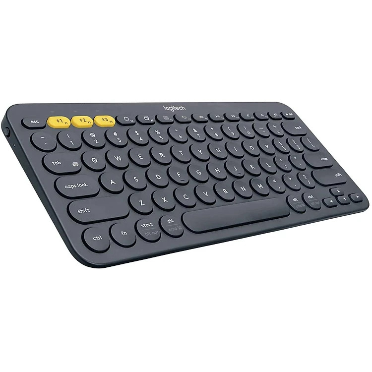 Bàn phím không dây Bluetooth nhỏ gọn Logitech K380 - Hàng Chính Hãng