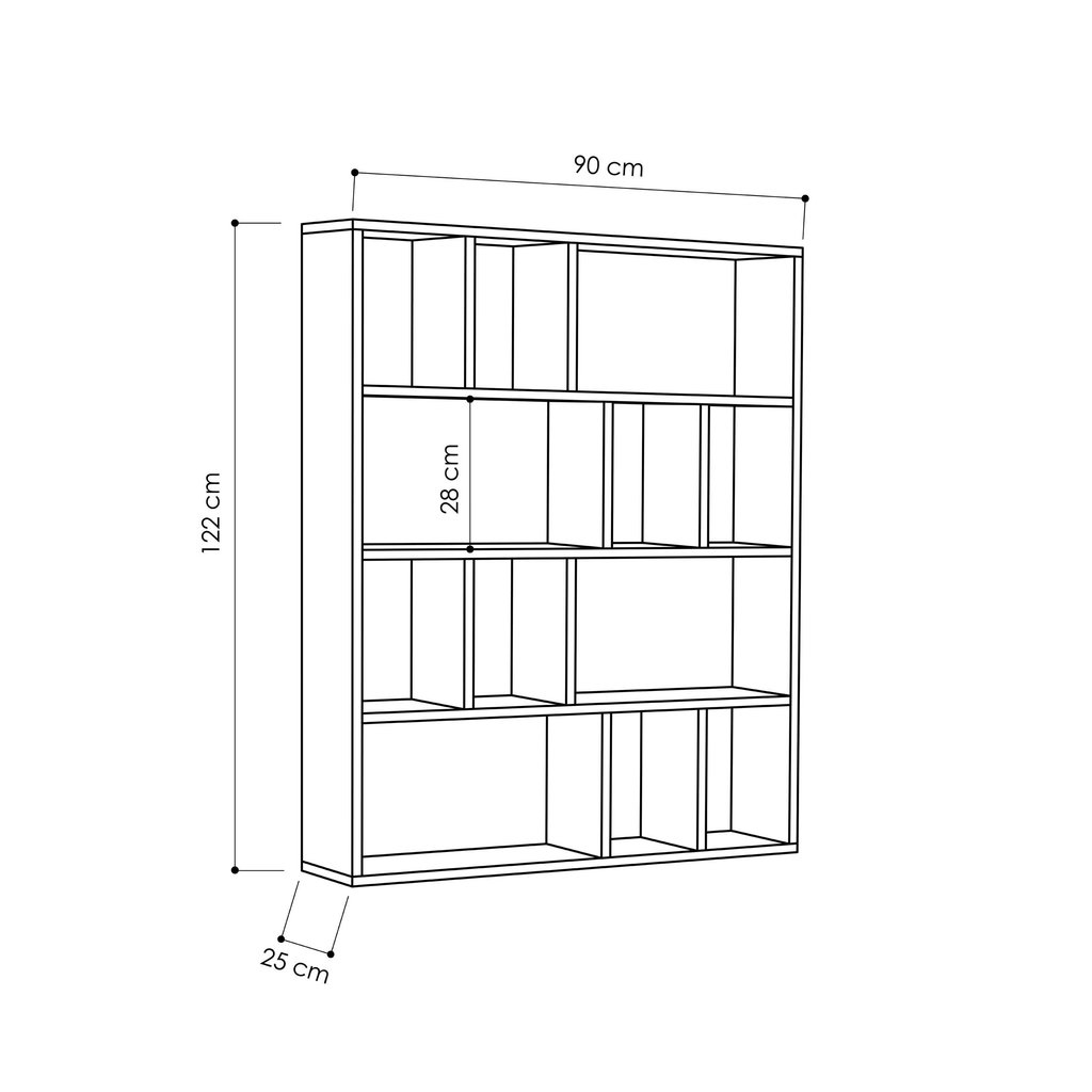 Giá Để Sách, Trang Trí Đơn Giản SIB DECOR