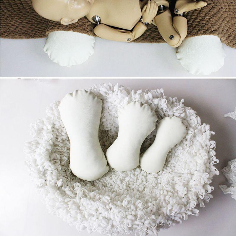 Sơ Sinh Tạo Dáng Đậu Túi Chụp Ảnh Em Bé Chống Đỡ Gối 3 Cái/bộ Gối Cho Bé Sơ Sinh Định Vị Sơ Sinh Đạo Cụ Poser Gối
