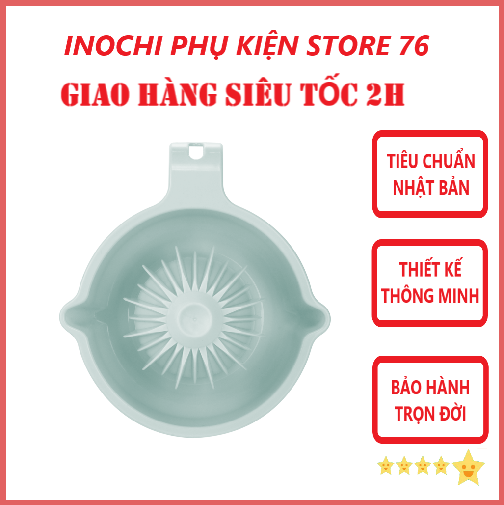 Bộ Dụng Cụ Vắt Cam Chanh Tiên Dụng YoKo Sản Xuất Theo Tiêu Chuẩn Nhật Bản An Toàn Cho Sức Khỏe - Chính Hãng inochi màu ngẫu nhiên