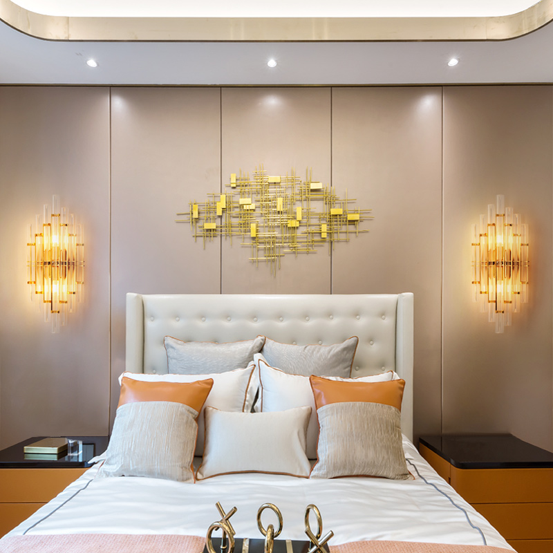 Đèn tường ZOSEN pha lê phong cách Bắc Âu sang trọng trang trí nhà cửa cao cấp - kèm bóng LED chuyên dụng.