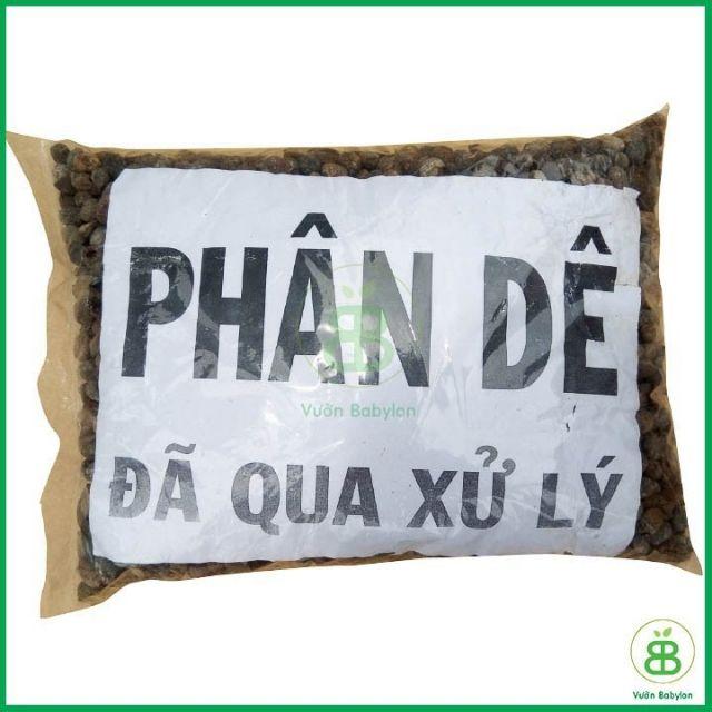Phân dê đã qua xử lý