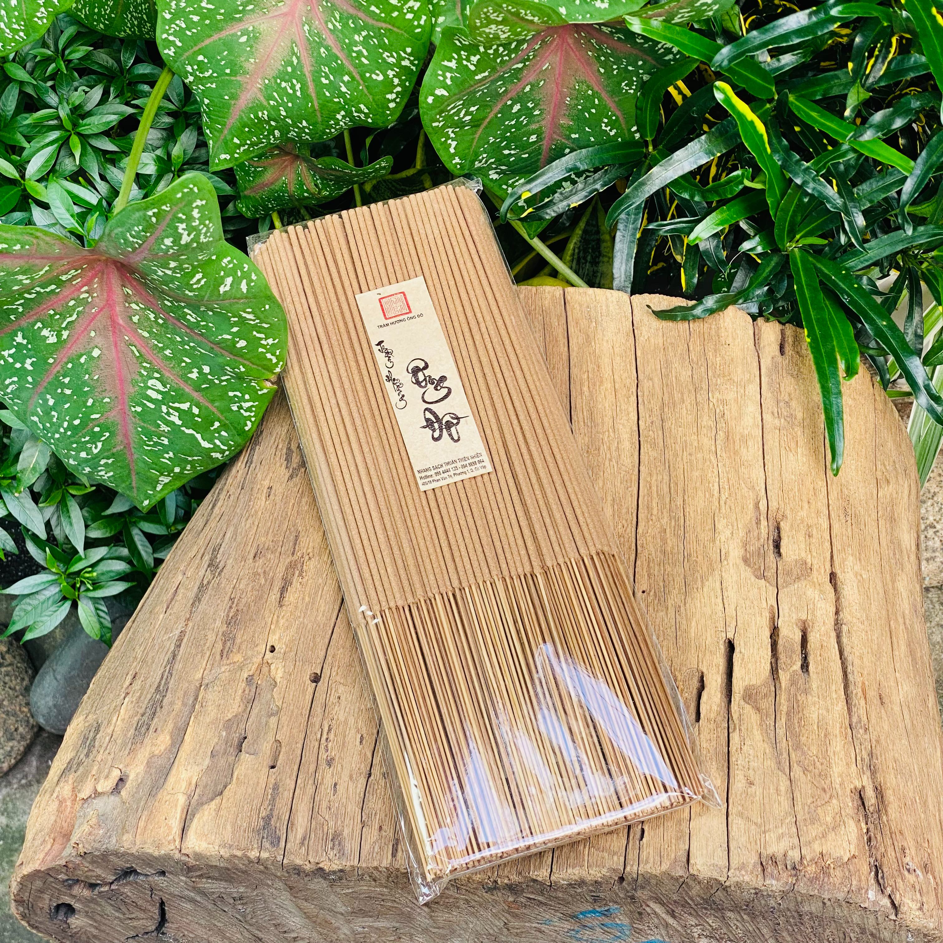 Nhang Trầm Hương 30cm, Loại 0.5 Ký Phổ Thông, Nhang Sạch Thuần Thiên Nhiên
