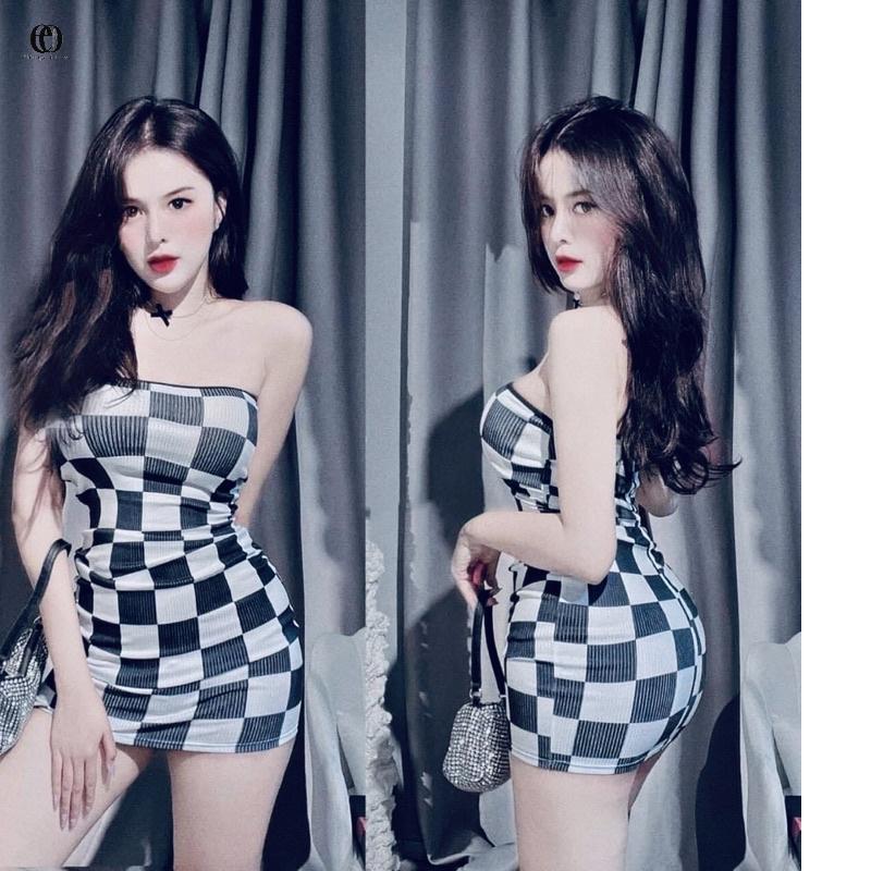 Đầm Ôm Body cúp ngực